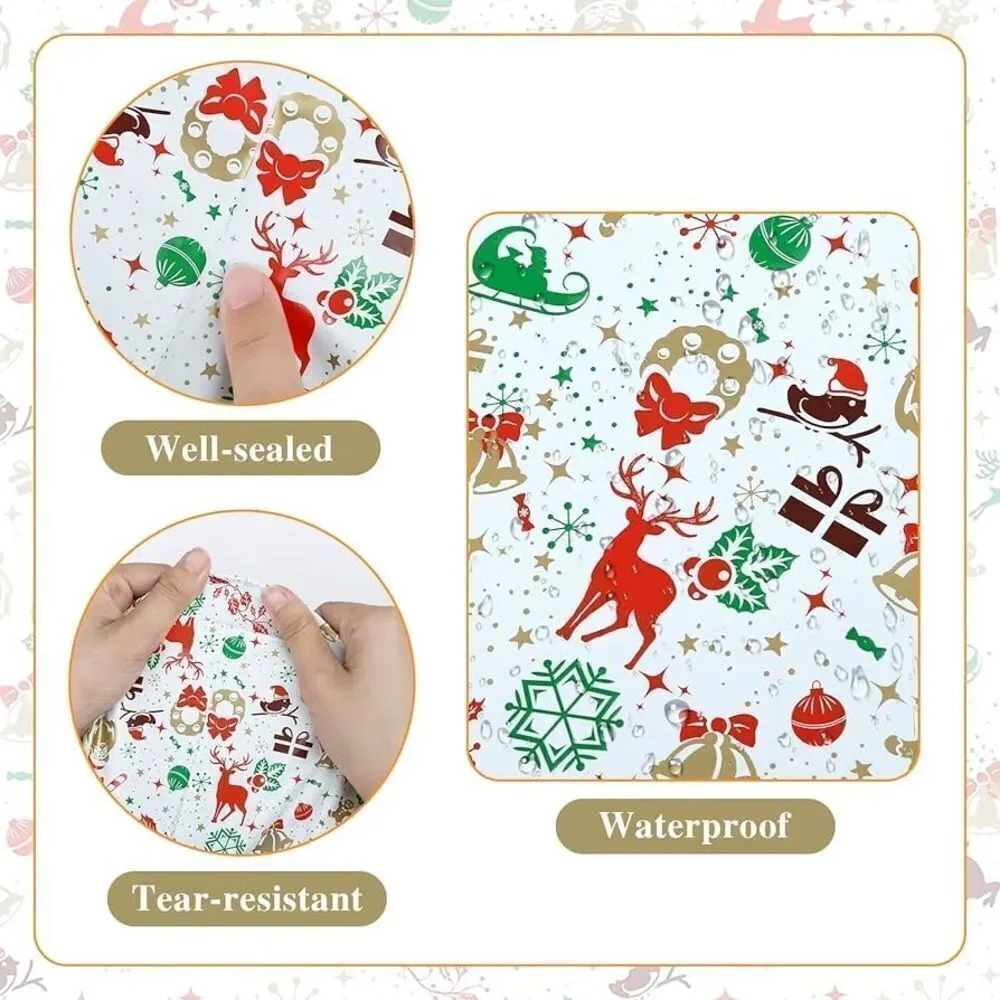 Christmas Print Poly Mailers